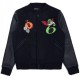 Men's Roku Studio Black Bomber Jacket Mens Roku Studio Black Bomber Jacket