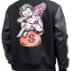 Men's Roku Studio Black Bomber Jacket Mens Roku Studio Black Bomber Jacket