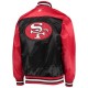 Men's Starter Black San Francisco 49ers The Tradition II Jacket Men's Starter Black San Francisco 49ers The Tradition II Jacket