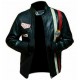 Gulf Racing Style Biker Leather Jacket Gulf Racing Style Biker Leather Jacket
