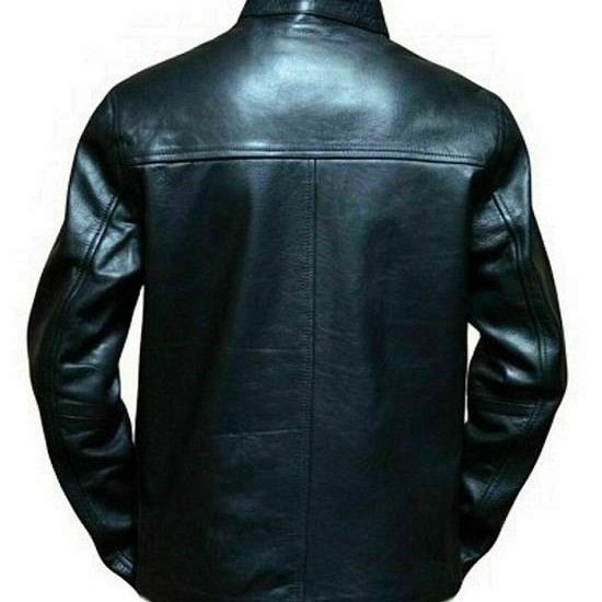 Gulf Racing Style Biker Leather Jacket Gulf Racing Style Biker Leather Jacket