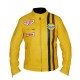 Gulf Racing Style Biker Leather Jacket Gulf Racing Style Biker Leather Jacket