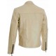 Men's Steve McQueen Le Mans Gulf Racing Cream Leather Jacket Men's Steve McQueen Le Mans Gulf Racing Cream Leather Jacket