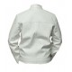 Men's Steve McQueen Le Mans Gulf Racing White Leather Jacket Men's Steve McQueen Le Mans Gulf Racing White Leather Jacket