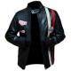 Men's Steve Mcqueen le Mans Gulf Racing Black Leather Jacket Men's Steve Mcqueen le Mans Gulf Racing Black Leather Jacket