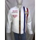Men's Steve Mcqueen le Mans Gulf Racing Leather Jacket Men's Steve Mcqueen le Mans Gulf Racing Leather Jacket
