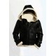 Men's Stylish B3 Bomber Full Fur Removable Hood Cow Leather Jacket Men's Stylish B3 Bomber Full Fur Removable Hood Cow Leather Jacket