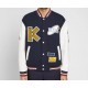 Men's Varsity Kenzo College Jacket with Patches Men's Varsity Kenzo College Jacket with Patches