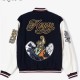 Men's Varsity Kenzo College Jacket with Patches Men's Varsity Kenzo College Jacket with Patches