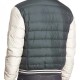 Mens Varsity Moncler Puffer Bomber Jacket