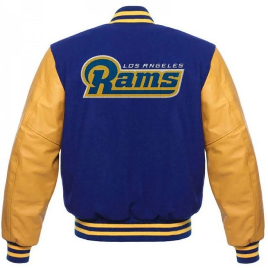 Men's Varsity Rams Los Angeles Jacket Mens Varsity Rams Los Angeles Jacket