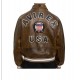 Mens Avirex Brown Leather Biker Jacket Mens Avirex Brown Leather Biker Jacket
