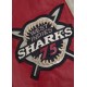 Mens Avirex Vintage West Indies Sharks Jacket