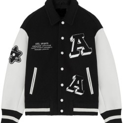 Mens Axel Arigato Biker Varsity Jacket