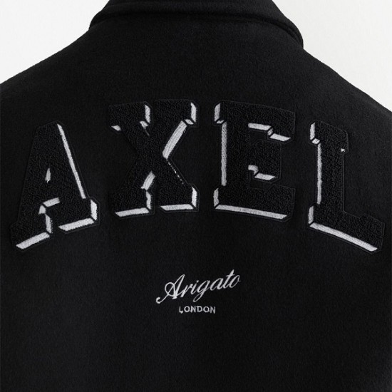 Mens Axel Arigato Biker Varsity Jacket