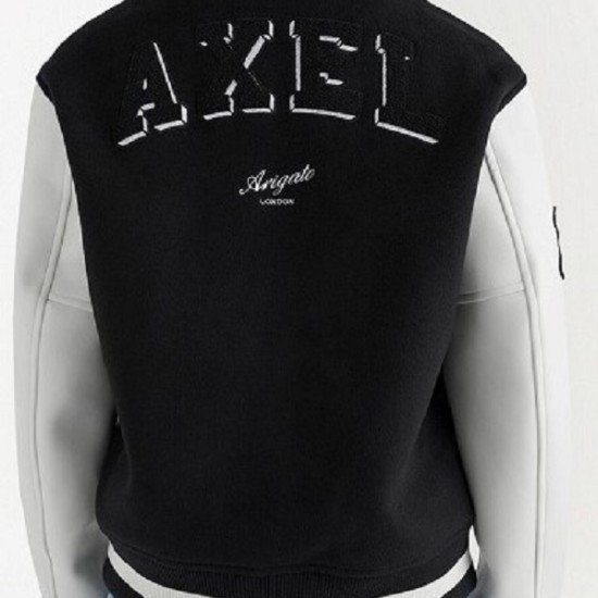 Mens Axel Arigato Biker Varsity Jacket