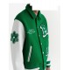 Mens Axel Arigato Green Biker Varsity Jacket Mens Axel Arigato Green Biker Varsity Jacket