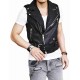 Mens Belted Asymmetrical Zipper Leather Vest Mens Belted Asymmetrical Zipper Leather Vest