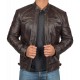 Mens Brown Genuine Lambskin Motorcycle Leather Jacket Mens Brown Genuine Lambskin Motorcycle Leather Jacket