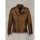 Mens Charles Burnt Tan Brown Leather Jacket Mens Charles Burnt Tan Brown Leather Jacket