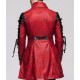 Mens Cloud Devil Red Gothic Coat Mens Cloud Devil Red Gothic Coat