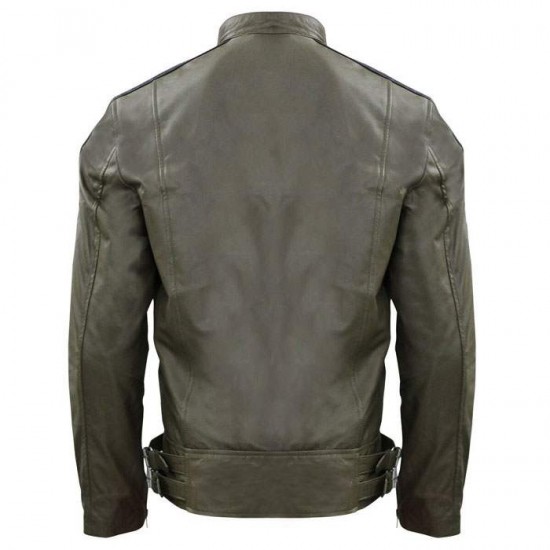 Mens Dirk Gentlys Holistic Detective Agency Samuel Barnett Leather Jacket Mens Dirk Gentlys Holistic Detective Agency Samuel Barnett Leather Jacket