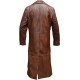Mens Duster Goth WW2 Detective Long Trench Coat Mens Duster Goth WW2 Detective Long Trench Coat