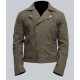 Mens Grey Suede Leather Motorcycle Jacket Mens Grey Suede Leather Motorcycle Jacket