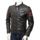 Mens Iconic Cafe Racer Sporty Red Trim Real Leather Biker Jacket Mens Iconic Cafe Racer Sporty Red Trim Real Leather Biker Jacket