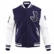 Mens Jackson State University Classic Rib Wool Varsity Jacket Mens Jackson State University Classic Rib Wool Varsity Jacket