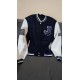 Mens Jackson State University Classic Rib Wool Varsity Jacket Mens Jackson State University Classic Rib Wool Varsity Jacket