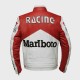 Mens Marlboro Bike Racing Leather Jacket Mens Marlboro Bike Racing Leather Jacket
