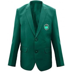 New Mens Master Golf Tournament Green Blazer Coat Jacket