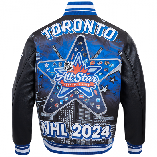 Mens NHL All Stars 2024 Rib Varsity Jacket Mens NHL All Stars 2024 Rib Varsity Jacket