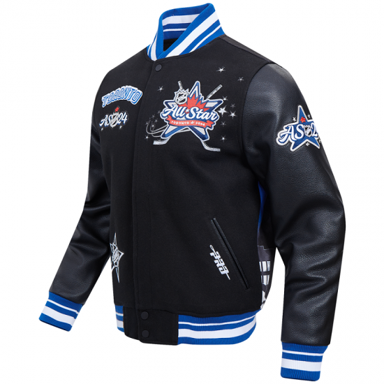 Mens NHL All Stars 2024 Rib Varsity Jacket Mens NHL All Stars 2024 Rib Varsity Jacket