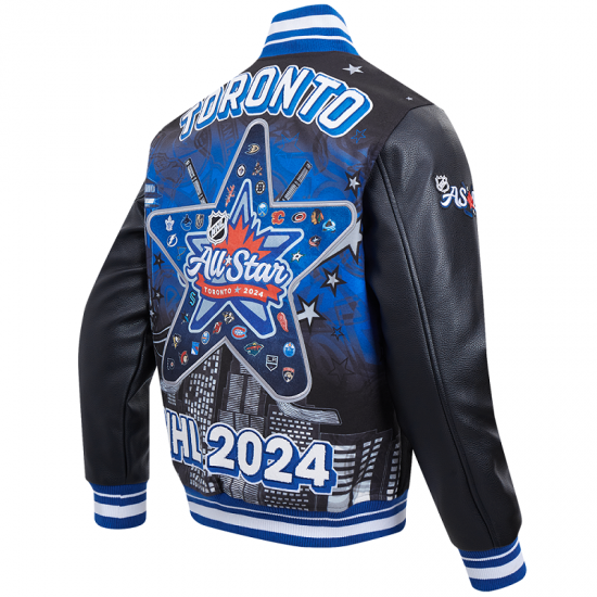 Mens NHL All Stars 2024 Rib Varsity Jacket Mens NHL All Stars 2024 Rib Varsity Jacket