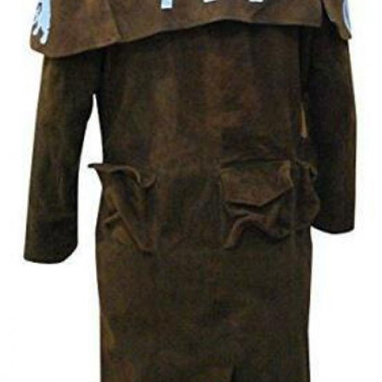 Mens New A7 Vega Veteran Ranger Armor Costume NCR Trench Leather Coat Mens New A7 Vega Veteran Ranger Armor Costume NCR Trench Leather Coat