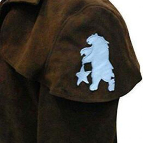 Mens New A7 Vega Veteran Ranger Armor Costume NCR Trench Leather Coat Mens New A7 Vega Veteran Ranger Armor Costume NCR Trench Leather Coat