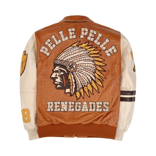 Mens Pelle Pelle Brown Renegade Jacket