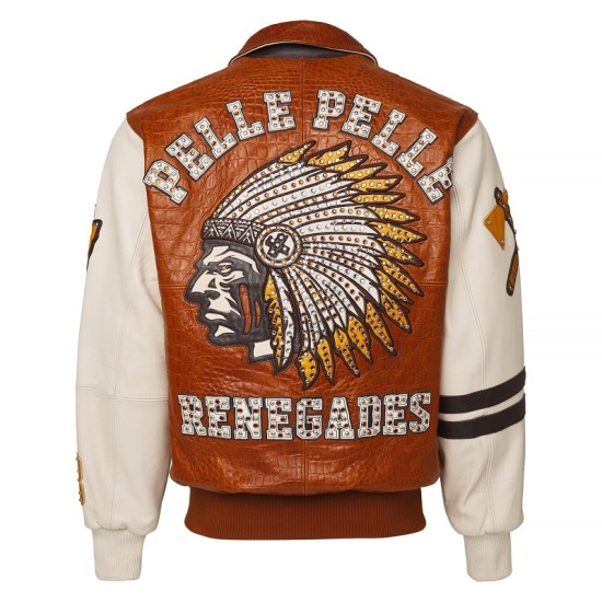 Mens Pelle Pelle Brown Renegade Jacket