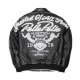 Mens Pelle Pelle Greatest Of All Time Black Leather Jacket
