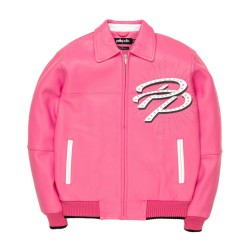 Mens Pelle Pelle Greatest Of All Time Pink Leather Jacket