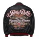 Mens Pelle Pelle Legends Live Forever Black Jacket Mens Pelle Pelle Legends Live Forever Black Jacket