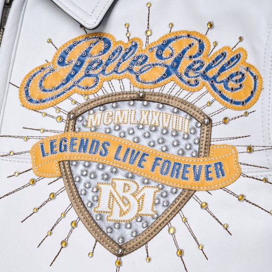 Mens Pelle Pelle Legends Live Forever Jacket Mens Pelle Pelle Legends Live Forever Jacket