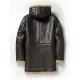 Mens RAF B3 Black Bomber Shearling Fur Genuine Leather Jacket Winter Coat Mens RAF B3 Black Bomber Shearling Fur Genuine Leather Jacket Winter Coat