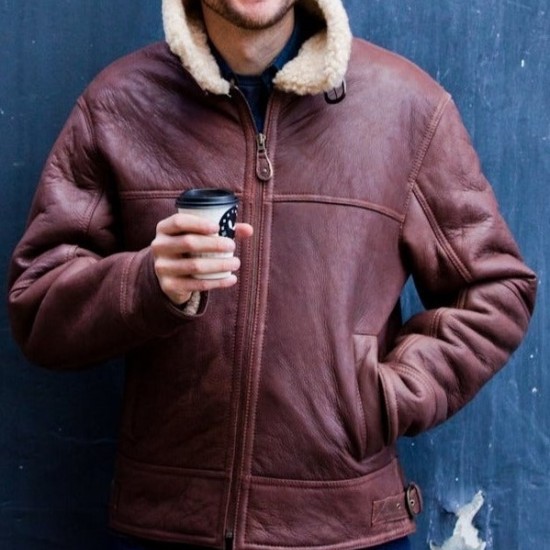 Mens Sheepskin Aviator Flying Jacket Mens Sheepskin Aviator Flying Jacket