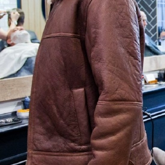 Mens Sheepskin Aviator Flying Jacket Mens Sheepskin Aviator Flying Jacket