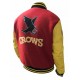 Mens Smallville Superman Clark Kent Crows Varsity Letterman Jacket Mens Smallville Superman Clark Kent Crows Varsity Letterman Jacket
