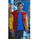 Mens Smallville Superman Clark Kent Crows Varsity Letterman Jacket Mens Smallville Superman Clark Kent Crows Varsity Letterman Jacket