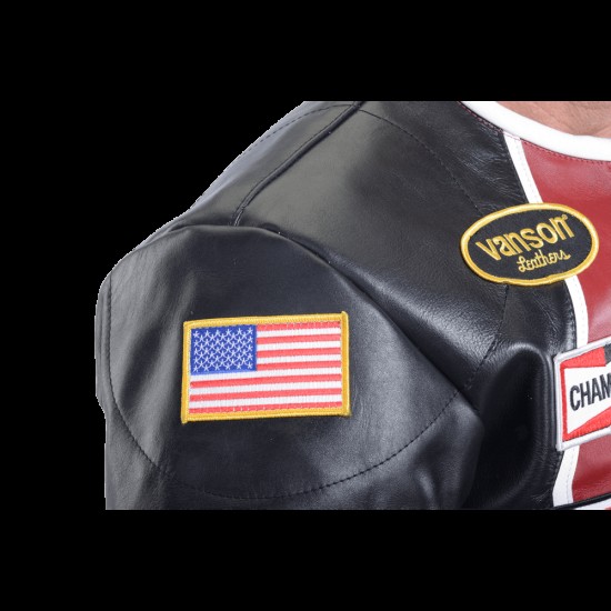 Mens Star Sport vansonss Rider Leather Biker Jacket Mens Star Sport vansonss Rider Leather Biker Jacket